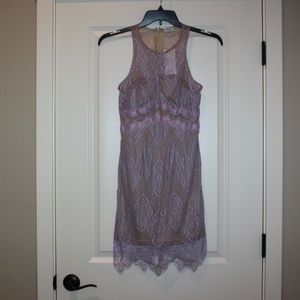Tobi Violet Lace Dress